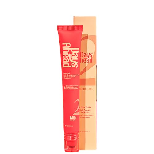 Image of Days Ahead Leave-in Hair Growth Ampoule Serum (Roll on) | 16% Growth Actives | PDRN, Redensyl, Anagain | Hair Growth Serum | Promotes Growth, Increases Density | Non-Greasy | For Women & Men | 25 ml