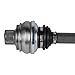GSP NCV23031 CV Axle Assembly - Compatible with Select Audi RS5, S4, S5; Left or Right Rear (Driver or Passenger Side)