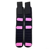 Shoulder Strap Pads for Scuba Diving Backplate and Backpack, Neoprene Comfort Padding, Adjustable Fit for Technical Diving, Snorkeling, Freediving, Black（Pink）