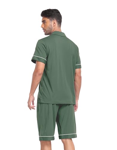 Lightweight Cotton Pajamas Set for Men