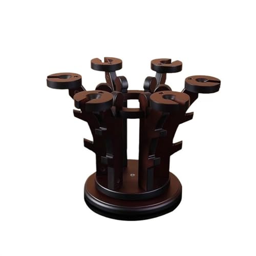 Soporte para botellas de vino de madera sólida miniatura 1