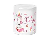 spardose mit namen amazon 🎁 WUNDERVOLLE GESCHENKIDEE: Die Spardose eignet sich perfekt als Geschenk zum Geburtstag, zur Taufe, zur Konfirmation oder als Spardose für das erste Taschengeld.