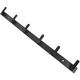 Crochets pour vêtements : les multiples crochets de ce portant vous permettent de suspendre différents articles simultanément, ce qui vous fait gagner beaucoup de place et vous offre une praticité. crochets pour manteaux