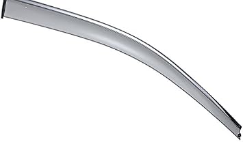 WellVisors Window Visors Wind Deflectors Compatible with Jeep 2011-2021 Grand Cherokee 2022 Grand Cherokee WK with Chrome Trim Rain Guards 3-847JE004