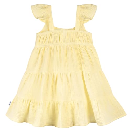 Gerber Girls' Toddler Sleeveless Gauze Dress2