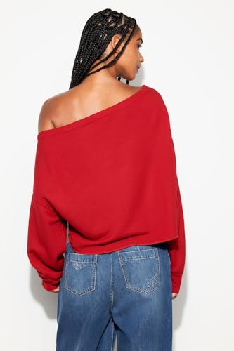 Off Shoulder Sweatshirt by Bella2