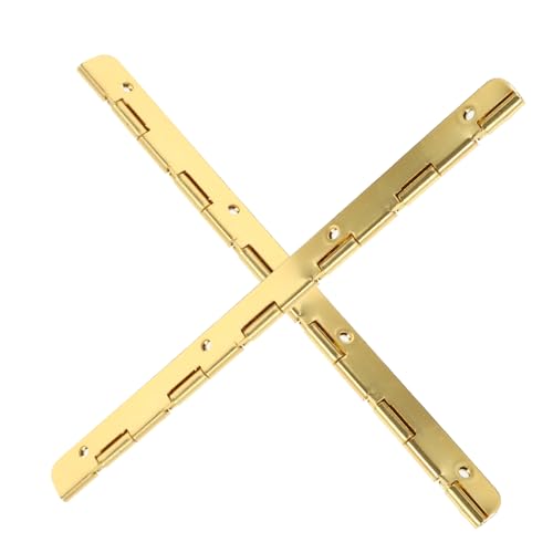 Homoyoyo Retro Hinge for Jewelry Box Metal Hinges for Wooden Box Rounded Corners