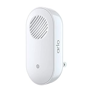 Arlo Chime 2, Built-in Siren, Audible Alerts, Customizable Melodies, Wi-Fi Connected, Compatible with: Wired/Wireless Doorbell Camera, Security Cameras,Smart Home Devices(Does not Work: Pro, Ultra)