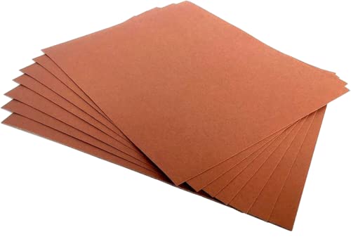 Sandpaper 120 Grit Aluminum Oxide 9" x 11" Sheets 50 Pcs Made in Germany