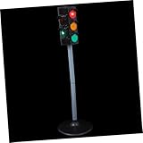 FRCOLOR Semáforo de Juguete Educativo Ajustable de Señal de Tráfico para Luz Simulada para Aprendizaje de Seguridad Vial