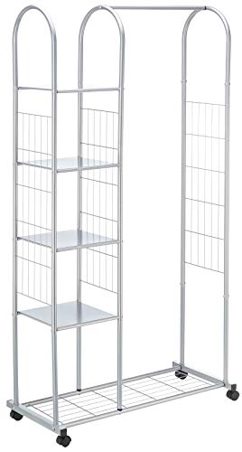 Haku Möbel Mesa Auxiliar, Madera, Anthrazit-Natur, Ø: 52 x 43