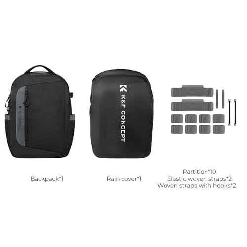 CIADAZ KF13.158 Mochila para câmera Bolsa de armazenamento de fotografia com abertura lateral dispon
