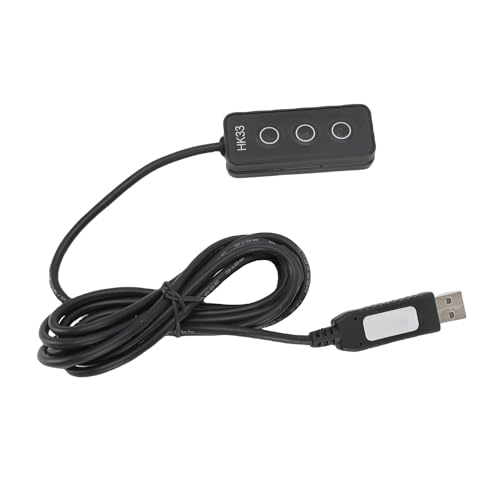 Clavier macro USB à 3 touches programmables et design braille noir pour OS X - 4