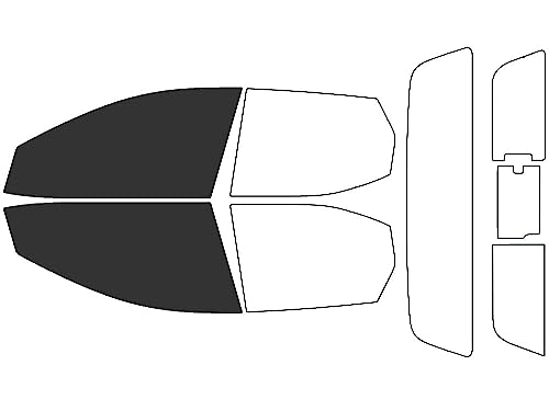 Rvinyl Window Tint Kit Compatible with Hyundai Santa Cruz 2022-2024 - Front Precut Kit - 20%