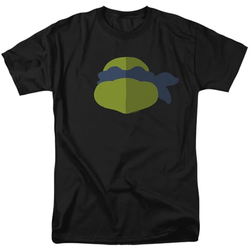 T-shirt TMNT Leo Face vêtement Tortues Ninja noir