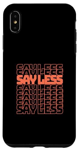 �R�[�����J���[ Say Less-v2 �R�[�����O���t�B�b�N �X�}�z�P�[�X iPhone XS Max �p