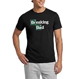 Spreadshirt Breaking Bad Logo Série TV Chimie et Crime T Shirt Homme, XL, Noir