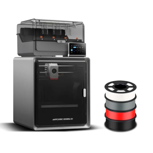 Image of Anycubic Kobra S1 V2 Combo 3D Printer EU Plug