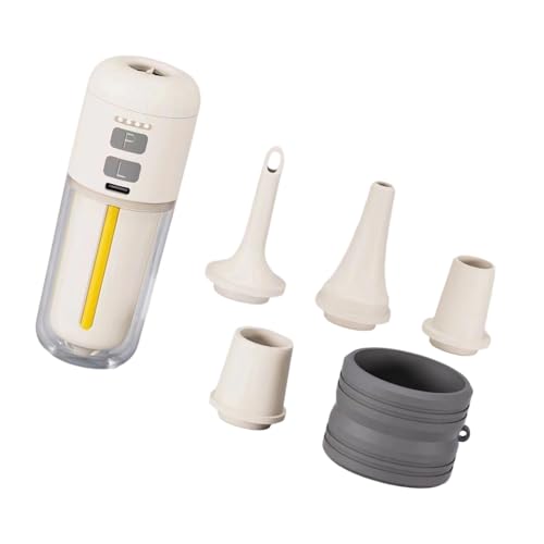 Soplador de aire compacto recargable portátil con linterna para viajes