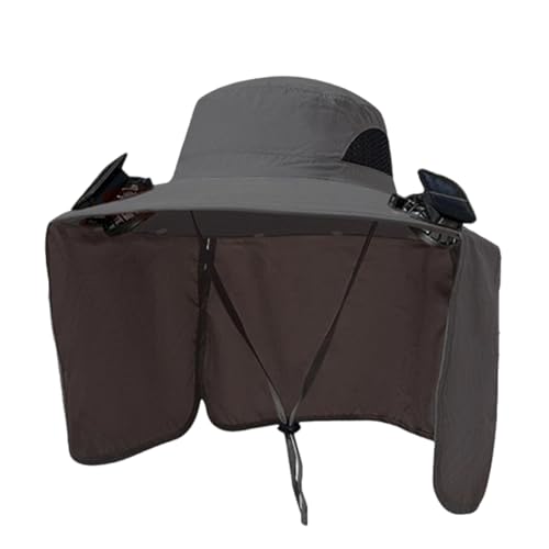 Chapeau de soleil pliable respirant avec protection UV large bord pour extérieur
