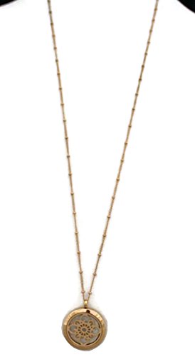 Collar Difusor Aromático Grace Oro Rosa 30" miniatura 2