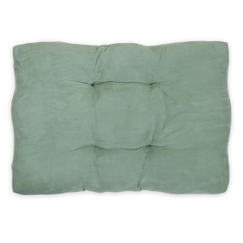 Image of Gaiam Zabuton Meditation Cushion - Yoga Pillow Designed for Comfort During Meditation - Soft and Thick Floor Pillow for Pressure Relief - Machine Washable Cover - 35 inch L x 24 inch W x 4 inch H