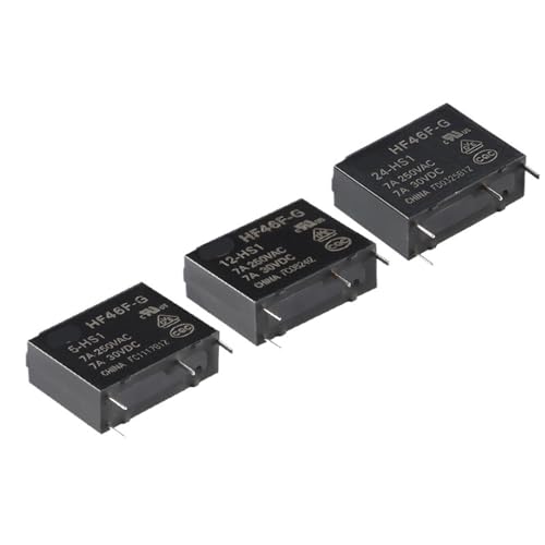 Evita fallos eléctricos con el relé HF46F de 4 pines para proteger circuitos impresos