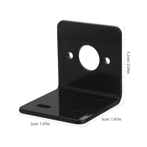 Support de montage pour moteur pas à pas équerre de fixation noire Cabilock
