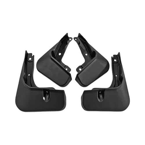Bavettes garde-boue Toyota BZ4X 2022 kit complet de 4 pare-boue noirs