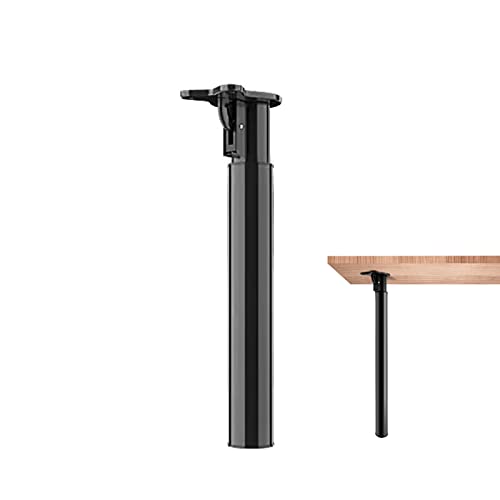 XLHWJCP Pieds de Meubles Pied Table Rabattable avec Vis Pieds de Support réglables Pied Pliable Support de Table Réglable en Hauteur pour Table Lit Canapé...