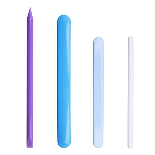 4Pcs Mix Sticks Stirring Rods Defoaming Bar for Mixing Resin Liquid Paint Epoxy