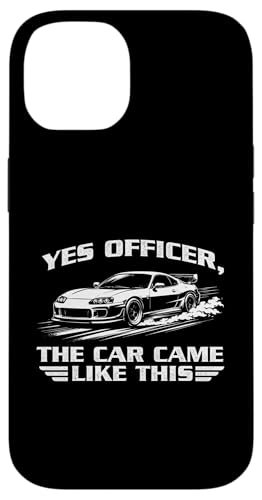 Yes Officer, The Car Came Like This - ���[�V���O�J�[ JDM Lover �X�}�z�P�[�X iPhone 14 �p