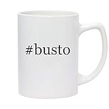 #busto - 14oz Hashtag White Ceramic Statesman Coffee Mug