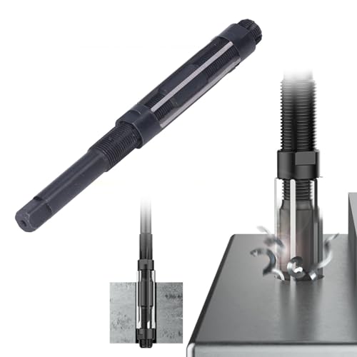 Escariador Ajustable Manual, Herramienta de Corte y Fresado en Aleación de Aluminio 9SiCr, Resistente al Desgaste