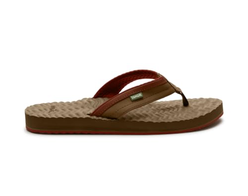 Image of Sanuk Mens Ziggy Plush | Flip Flops for Men | Mens Sandals | Beach Sandals | Supportive & Lightweight | Comfort Footbed