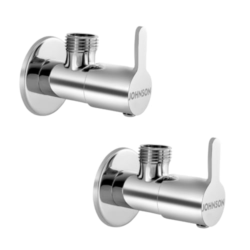 See full amazon price history chart for Johnson Rejoice Mini Brass Angle Cock with Flange | Brass Body Chrome Finish Wall Mounted Angle Valve | Exterior Chrome Finish Angle Valve (Pack of 2) Johnson Rejoice Mini Brass Angle Cock with Flange | Brass Body Chrome Finish Wall Mounted Angle Valve | Exterior Chrome Finish Angle Valve (Pack of 2) (B0D6ZBJ7Q1) Amazon Price History, Amazon Price Tracker
