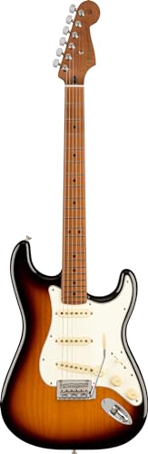 Fender Limited Edition Player Stratocaster Roasted MN 2-Color Sunburst – Guitare Électrique - Les Beatles, Paul McCartney, John Lennon, RIngo Starr, George Harrison Fender Limited Edition Player Stratocaster Roasted MN 2-Color Sunburst - Guitare Électrique