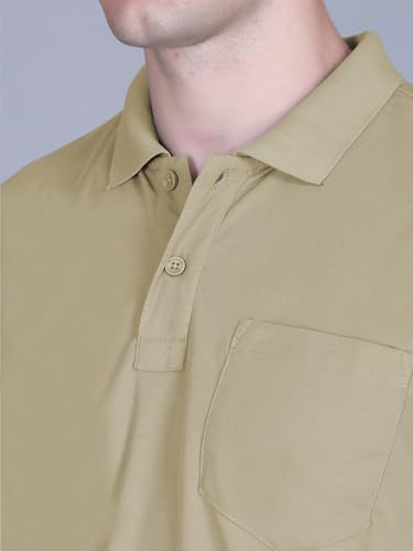 Image of FYLTR Men's Solid Polo | Regular Fit | Casual Polo Shirts for Men