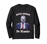 de blasio clown shirt