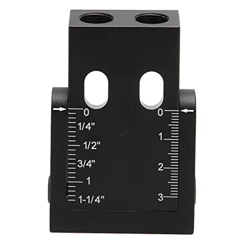 aqxreight Woodworking Punch Locator 15 Degree Inclined Hole Woodwork Guides Essential Tool for DIY Aluminum Alloy, aqxreightrnoz69ehum