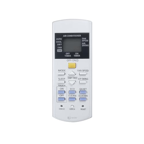 Image of 7SEVEN Compatible with Panasonic AC Remote Control Model 29F Suitable for 1 1.5 2 Ton Split and Window Air Conditioner - Match Each Key by Key Exactly with Existing AC Remote Function