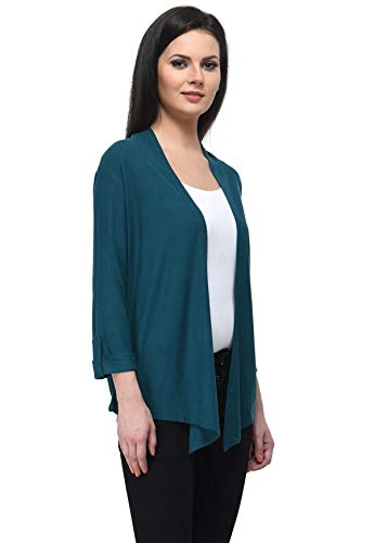 Image of Frenchtrendz Womens's Viscose Crepe Shrug(Size: XS-4XL)