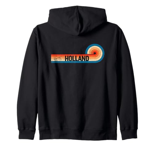 Camisa Retro Holland Vintage City Holanda Sudadera con Capucha