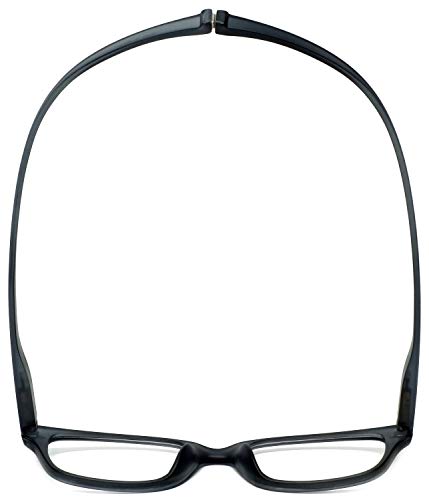 Magz Greenwich Classic Reading Glasses +1.50 Crystal Grey Men/Women One Power Readers Neck Hanging Magnetic Rear Connecting #TOP3