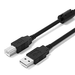 DigitalLife U2AM-BM-1 | USB Type-A to B MIDI Interface Converter Cable for MIDI/Music Instruments