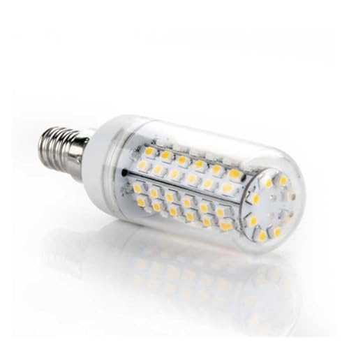 Bombillas LED E14 de silicona transparente: ahorra energía con luz cálida en este pack de 12