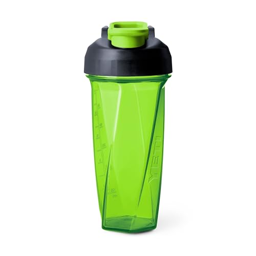 Image of YETI Yonder Helimix Vortex Blender Shaker Bottle Holds up to 27oz | No Blending Ball or Whisk | USA Made | Portable Pre Workout Whey Protein Drink Shaker Cup | Dishwasher Safe, Venom