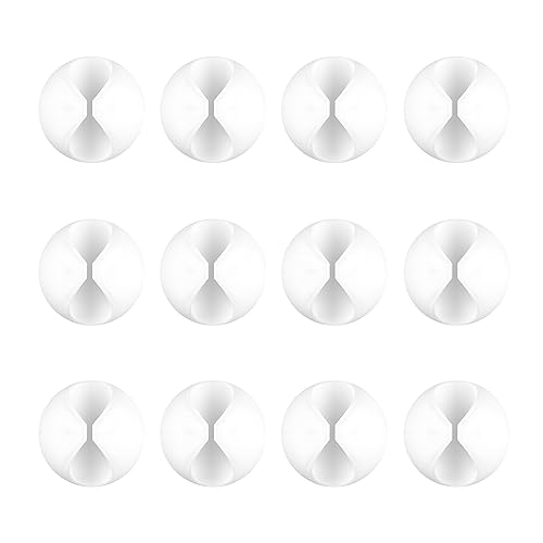 12 Pack Cable Clips, Znben Wire Organizer Holder Adhesive Cord Management Charger Wire Holder Clips...