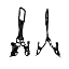 Double-clamp Black