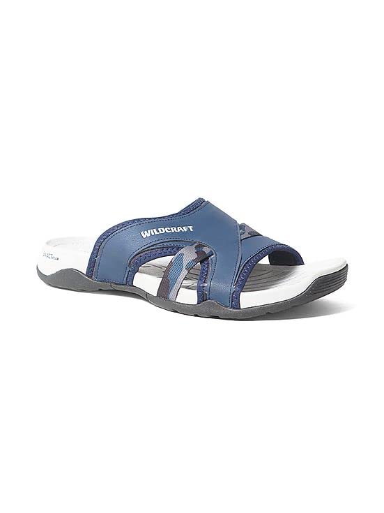 Buy Wildcraft Blaze Slide Mens Flipflop 51913 (10, Navy_Grey) at Amazon.in